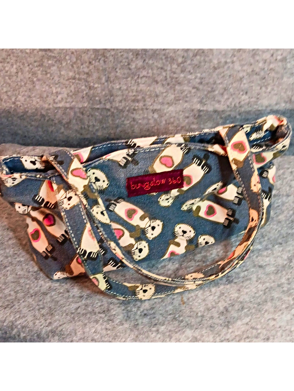 Bungalow 360 Sea Otter Canvas Mini Bag Tote